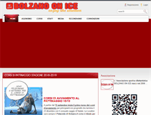 Tablet Screenshot of bolzanoonice.com